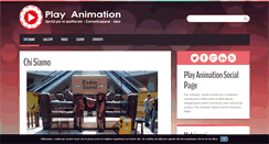 Desktop Screenshot of playanimation.it